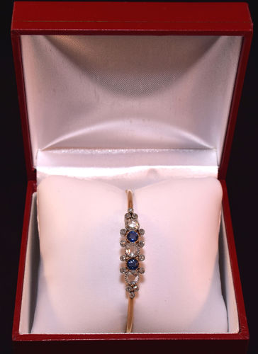 Bracelet Saphirs Diamants